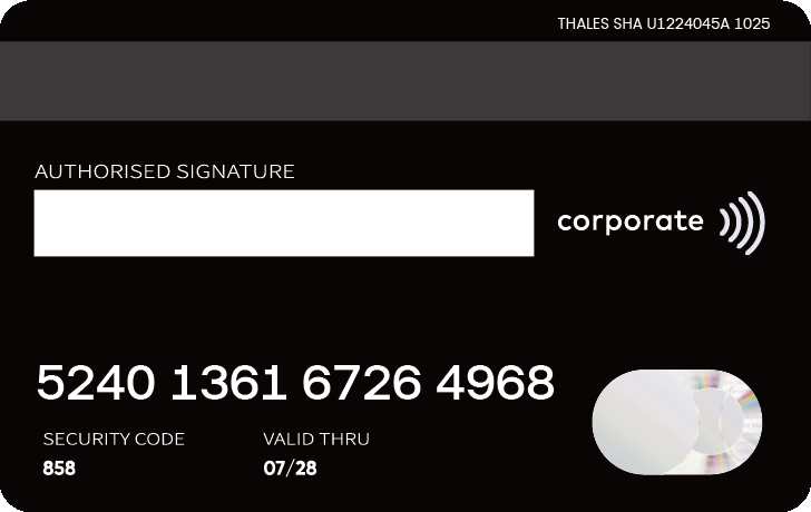 AIRian Crypto Card back